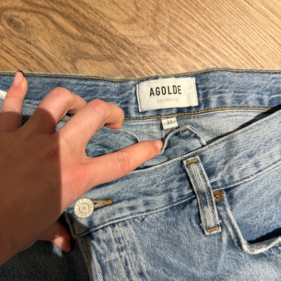 AGOLDE Arc Criss Cross jeans - Picture 2 of 4